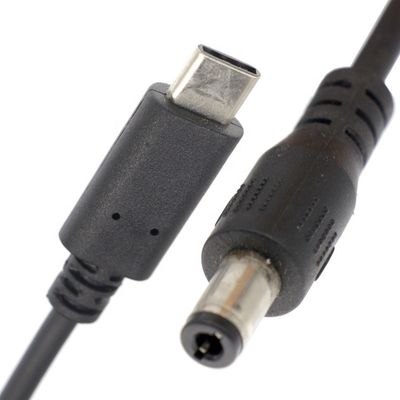 Αγορά Προσαρμοσμένο USB 3.1 τύπου C αρσενικό σε DC 5.5x2.5mm αρσενικό καλώδιο διεύρυνσης φορτιστή Power Jack για Power Bank online manufacture