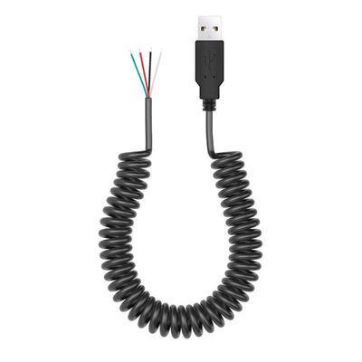 Στρογγυλοποιημένο σύρμα ελατήρια USB για να ανοίξει 4 καλωδίων καλωδίων καλωδίων