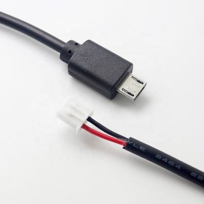 Προσαρμοσμένο 10cm 30cm 0.5m 1m Micro B 5P έως 2P JST XH 2.54mm καλώδιο συσσωρευτή