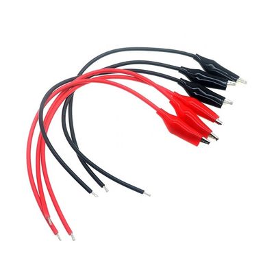 12V Κόκκινο Μαύρο Αλιγάτορα Κλιπ καλώδιο μπαταρίας