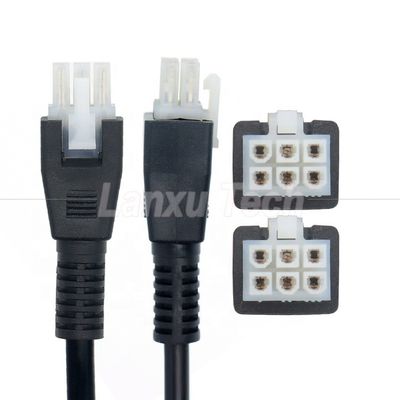 Υπερσυσκευασμένο αρσενικό σε αρσενικό 6 Pin 2451350620 Molex Mini-Fit 4.2mm Pitch Connector Assembly Cable