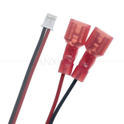 Προσαρμοσμένο JST PH SH ZH XH MX 2 3 4 5 6 7 8 Pin Connector σε 6.3mm Spade Terminal Cable