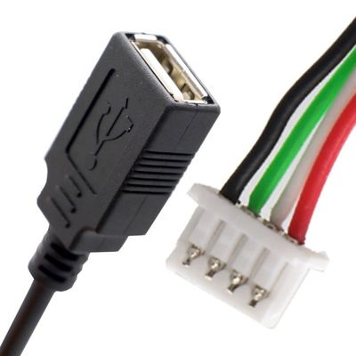 OEM συναρμολόγηση USB A θηλυκό σε JST 2 3 Pin PH XH 1.0mm 1.5mm 2mm καλώδιο σύνδεσης