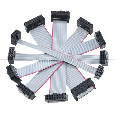 6 8 10 12 14 16 18 20 24 26 30 32 34 40 50 60 64 PIN 1,27 mm Στροφή IDC 2,54 mm 2,0 mm Συνδετήρας