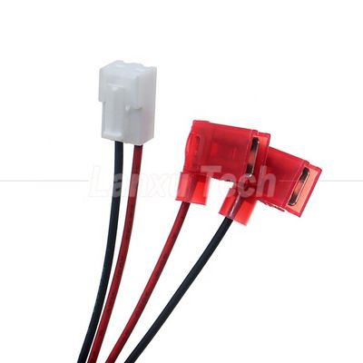 VH 2P 3.96mm Στροφή σε γωνία 90 μοίρες 6.3 Σπάγη Συνδετήρα Συγκρότημα καλωδίου