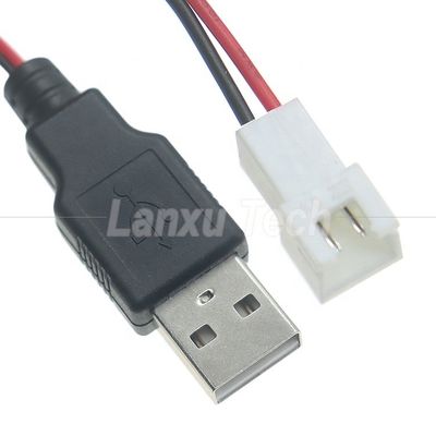 USB τύπου Α αρσενικό προς JST XH 2.54 Pitch 2 Pin θηλυκό καλώδιο πρίζας