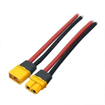 12AWG 100mm 150mm Silicon Wire XT60 XT60H XT60U Συνδετήρας αρσενικό θηλυκό κάλυμμα κάλυψης Plug καλώδιο για μπαταρία FPV