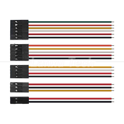 10cm 20cm 30cm 50cm 2 Pin 3 4 5 6 8 10 Pin Dupont 2.54mm Σύνδεσμος καλωδίου Jumper Wire Harness