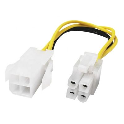 Μητρική πλακέτα τροφοδοσία ATX 4 πιν CPU Δυναμικό καλώδιο επέκτασης ανεμιστήρα