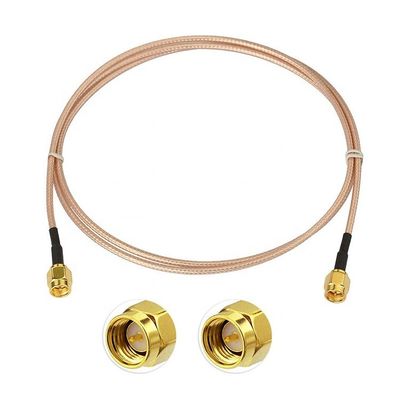 RG316 Κοαξιακό RF SMA προς SMA Συνδετήρα Συγκρότημα κεραίας Extender Jumper Extension Cable για Wifi FPV TV