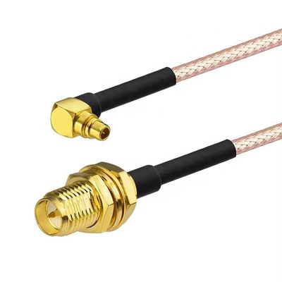 RG316 MMCX Angle Male to RP SMA Female Antenna RF Coaxial Cable Ηλεκτρονική ακτινοβολία