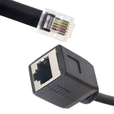 Προσαρμογή Αρσενική προς θηλυκή πρίζα Cat5 Cat5e Cat6 Cat7 8P8C RJ45 8p8c καλώδιο επέκτασης δικτύου Ethernet