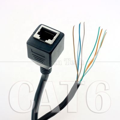 Υψηλής ποιότητας δίκτυο Ethernet Cta6 26AWG RJ45 8p8c Γυναικεία πρίζα για να ανοίξετε καλωδίων καλωδίων