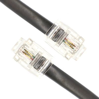 1M Shield Intercom Cat3 RJ11 6P2C Τηλεφωνικό καλώδιο ADSL