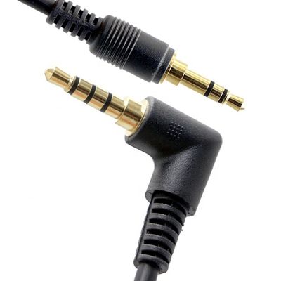 OEM 90 μοίρες δεξιά γωνία 3,5mm TRRS Jack αρσενικό προς 3,5mm TRRS Jack αρσενικό καλώδιο ήχου