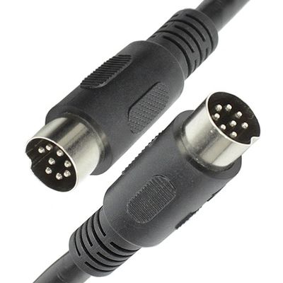 Προσαρμογή Άντρας σε Άντρας Γυναίκα 4 5 6 7 8 PIN MIDI DIN καλώδιο