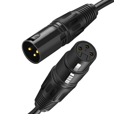 OEM HiFi Microphone Microphone 3 PIN XLR Connector Audio Jack Άντρας προς XLR Γυναικείο καλώδιο DMX