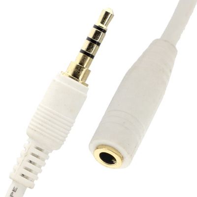 1m 2m 3m 5m 10m 3.5mm Audio Jack TRRS αρσενικό έως 3.5mm TRRS θηλυκό Stereo Aux Audio Extension Cable