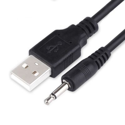 1M USB σε 3,5mm 2 πλέους Aux Audio Jack Connector Καλώδιο φόρτισης για το τηλέφωνο ομιλητή