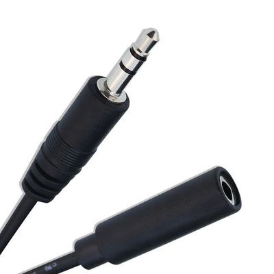 1m 3m 5m 3 poles Trs αρσενικό προς θηλυκό 3.5mm καλώδιο ακουστικού jack