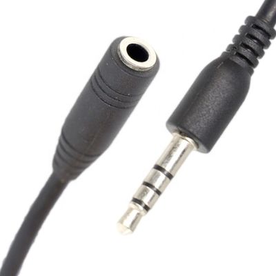 3.5mm Jack TRRS αρσενικό προς 3.5mm Jack TRRS θηλυκό Stereo Aux Audio Extension Cable