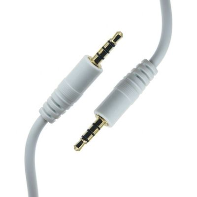 3.5mm Άντρας προς Άντρα Στερεό Aux Mono Jack 4 πόλους TRRS μικροφώνου Ακουστικό καλώδιο