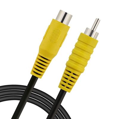 0.5m 1m 2m 3m Stereo Audio RCA Coaxial Cable από άνδρα σε γυναίκα για HDTV