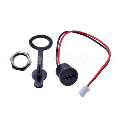Αδιάβροχο καπάκι USB τύπου C Φύση Jack Socket σε 2 Pin PH 2.0 XH 2.54 SH1.0 VH ZH MX καλώδιο σύνδεσης