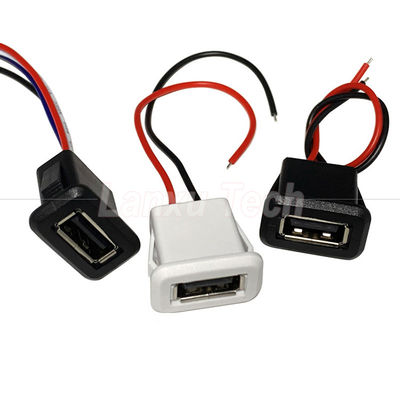 Αδιάβροχο καλώδιο καλωδίου USB τύπου A για LED λαμπτήρα παιχνιδιού