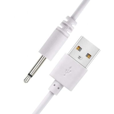 Πολλαπλών μεγεθών καλώδιο φόρτισης ισχύος USB έως 2,5 mm DC Jack για δονητή