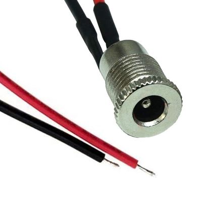 Δορυφόρο DC099 Female Mount Barrel Jack Socket 10A 5.5x2.1mm DC Power Adapter Κουτιά καλωδίου τερματικού καλωδίου