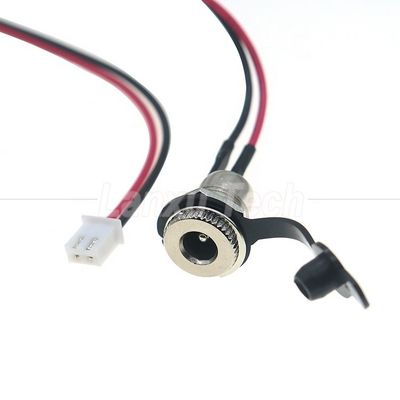 Αδιάβροχη DC θηλυκή πρίζα 5.5x2.1mm 5.5x2.5mm Jack DC099 έως XH2.54 PH SH VH καλώδιο συνδέσμου με κάλυμμα