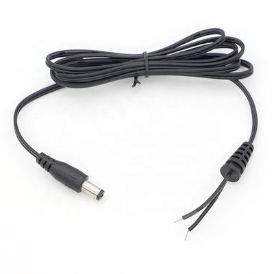 Άνδρας Γυναίκα DC βαρέλι Jack 2.1x5.5mm για να ανοίξει Pigtail DC καλώδιο φόρτισης ισχύος