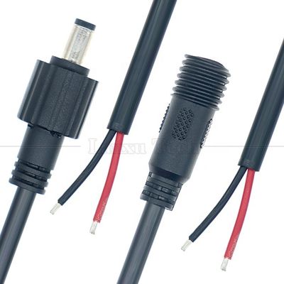 IP67 Αδιάβροχο αρσενικό θηλυκό 5.5x2.1mm 5.5x2.5mm 3.5x1.35mm Jack DC Power Extension Cable
