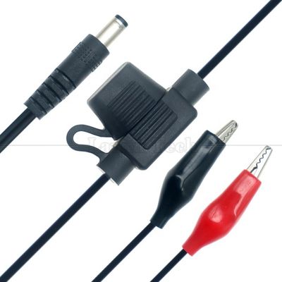 12V DC 5.5X2.1mm για την αλγατοσφραγίδα καλώδιο ρεύματος ασφάλειας για κάμερα Trail
