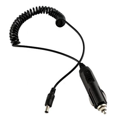 12V Spring Coiled Car DC Jack 5.5x2.1mm Καλώδιο επέκτασης αναπτήρα τσιγάρων