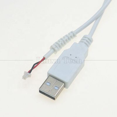 Προσαρμοσμένη συναρμολόγηση USB A αρσενικό σε JST 2pin 1.0mm 2.0mm 1.25mm Pitch SHR MX XH SH VH PH καλώδιο σύνδεσης