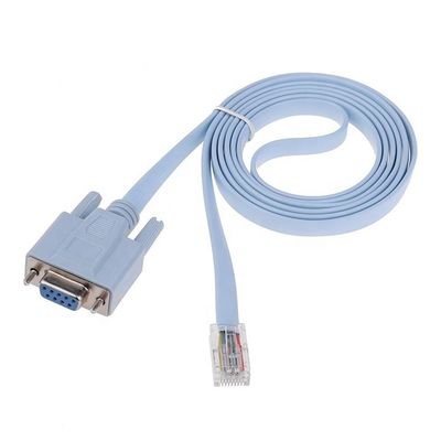 1.8M RS232 DB9 PIN θηλυκό σε RJ45 Δικτυακό καλώδιο κονσόλας για Cisco Router Switch