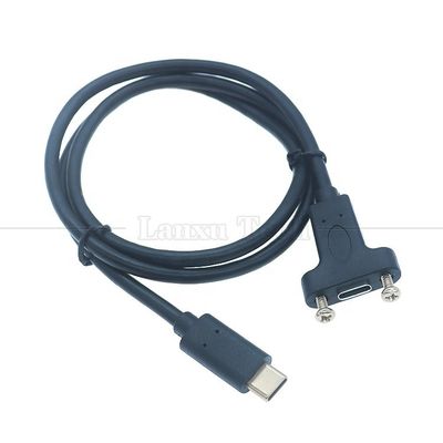 Προσαρμογή USB3.1 Gen2 Στρογγυλοκλειδωτικό καλώδιο USB τύπου C 3.1