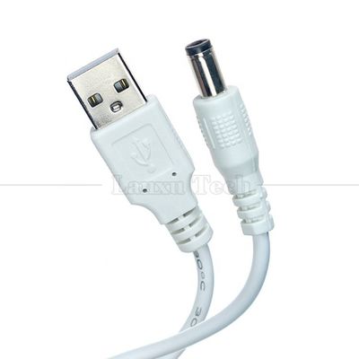 USB A αρσενικό έως 2,1x5,5mm DC βαρέλι Jack συνδετήρα καλώδιο φόρτισης ρεύματος για ομιλητή δρομολογητή