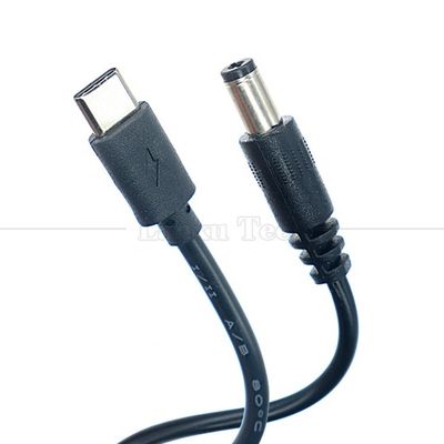 9v 12v 15v 20v PD USB τύπου C σε DC 5.5x2.1mm καλώδιο φόρτισης για ομιλητή Wifi Router
