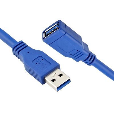Υψηλής ταχύτητας 5Gbps 1m 3m 5m 10m USB 3.0 τύπου A Άντρας σε θηλυκό USB 3.0 καλώδιο επέκτασης