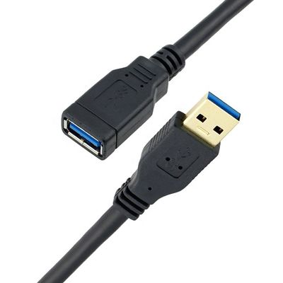 Υψηλής ταχύτητας 5Gbps 1M USB 3.0 αρσενικό προς θηλυκό USB 3.0 τύπου Α καλώδιο επέκτασης για υπολογιστή
