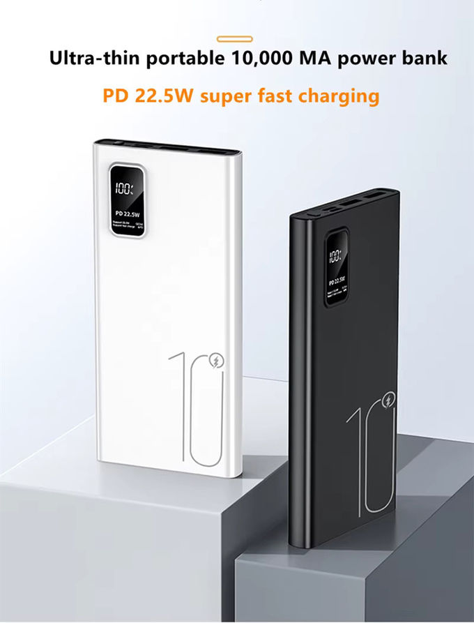 Εξωτερική φορητή 10000mah PowerBank LED οθόνη PD QC3.0 22.5W γρήγορη φόρτιση Slim Power Banks 10000mAh USB-C φορτιστή για iphone 15 1